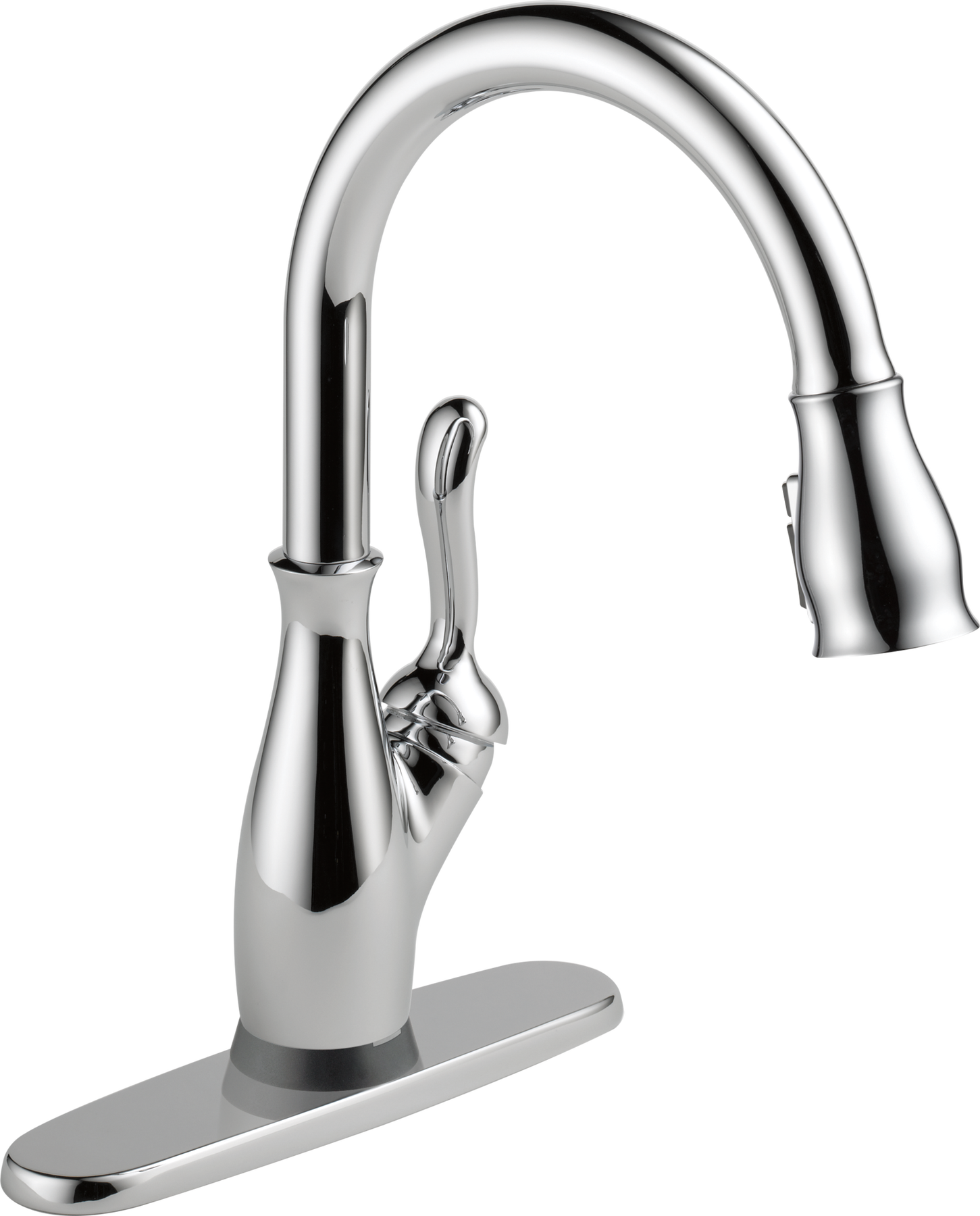 VoiceIQ® Single Handle Pull-Down Faucet with Touch<sub>2</sub>O® Technology, image 1