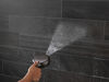 Ducha manual de 7 ajustes de montaje en pared con rociado de limpieza
