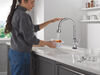 Touch<sub>2</sub>O® Technology Kitchen Faucet with Touchless Technology