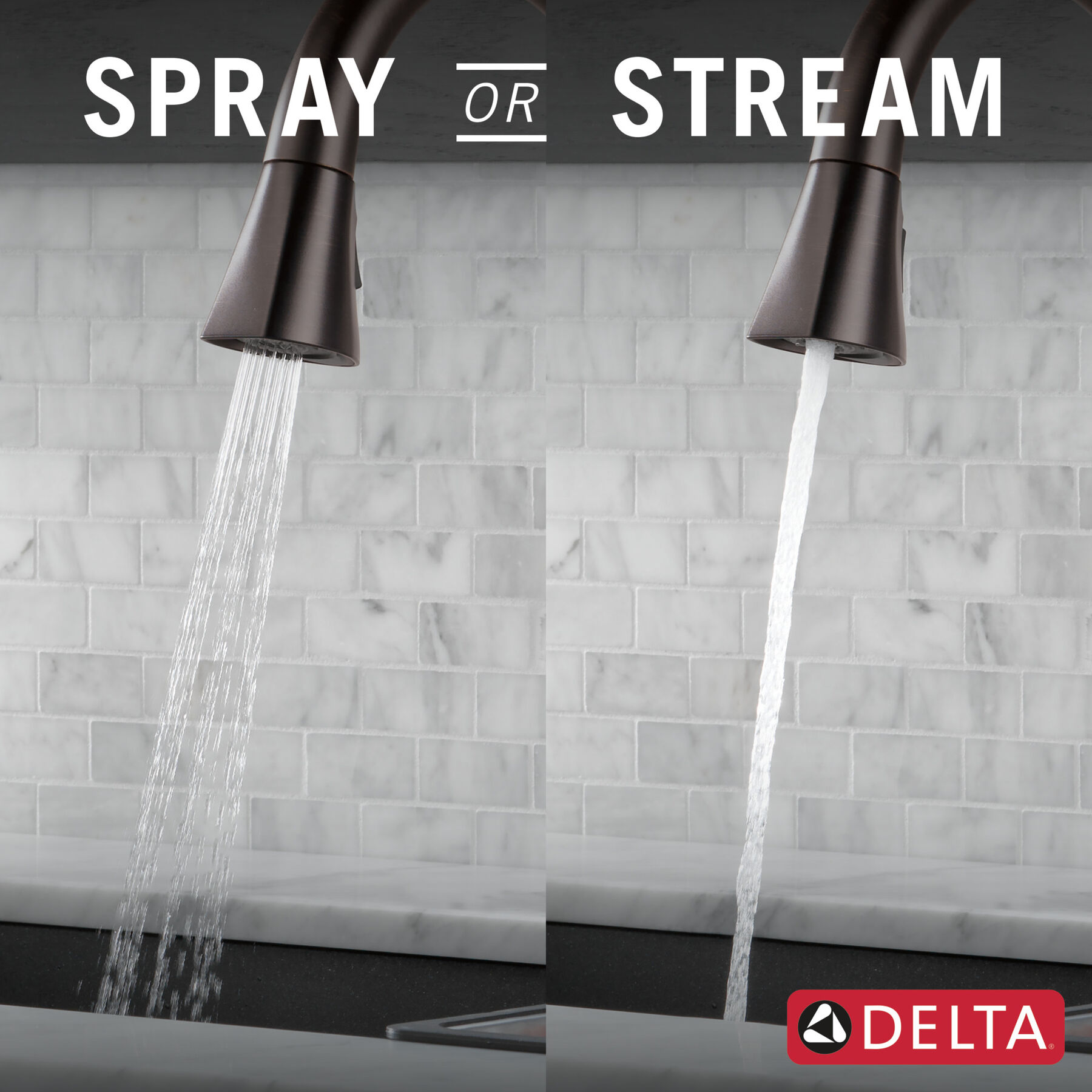 Llave para cocina monomando extensible con tecnologías Touch<sub>2</sub>O® y ShieldSpray®, imagen 3