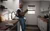 Llave para cocina monomando extensible con tecnología Touch<sub>2</sub>O®