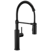Llave para cocina extensible de una manija con tubo de salida con muelle (producto recertificado)
