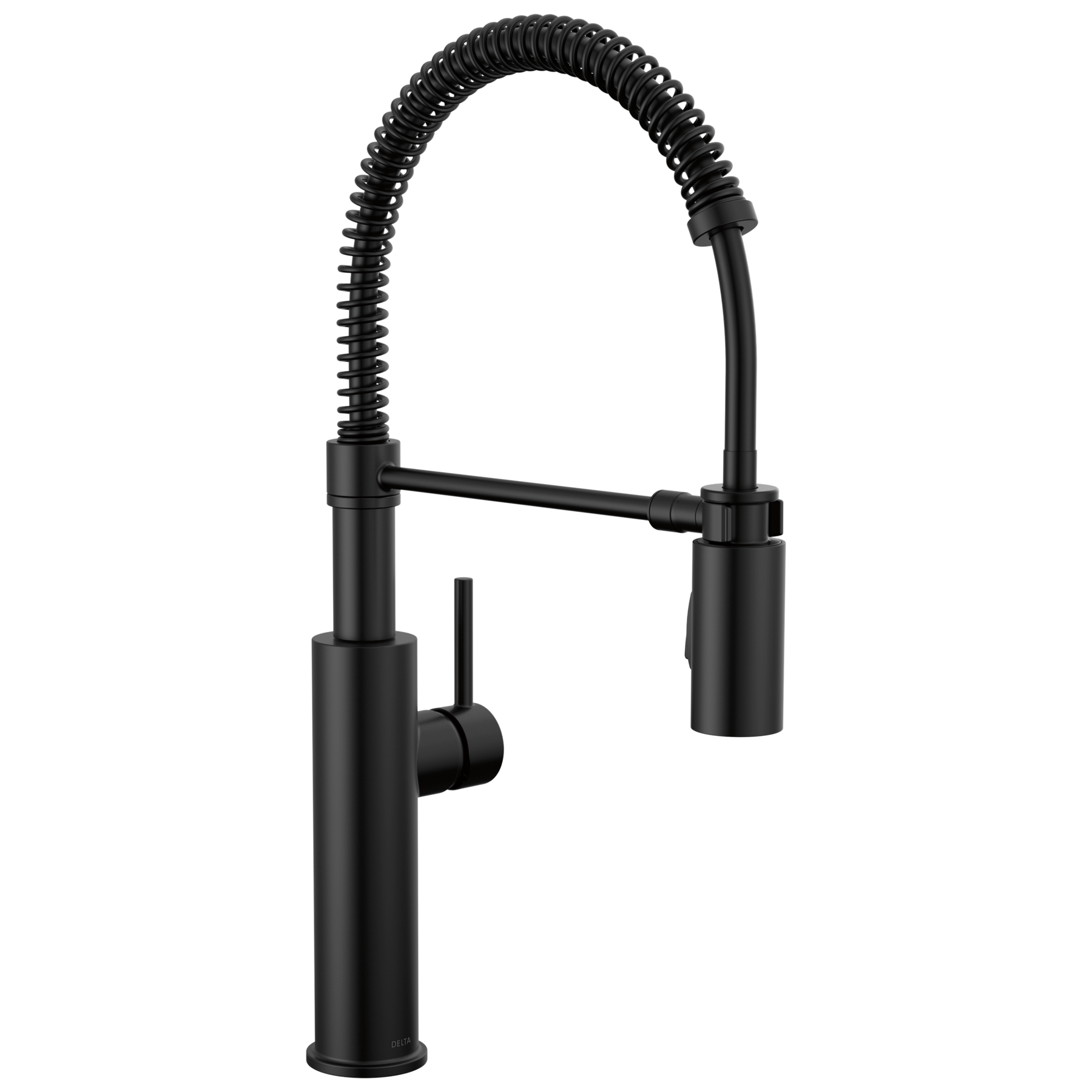 Llave para cocina extensible de una manija con tubo de salida con muelle (producto recertificado)