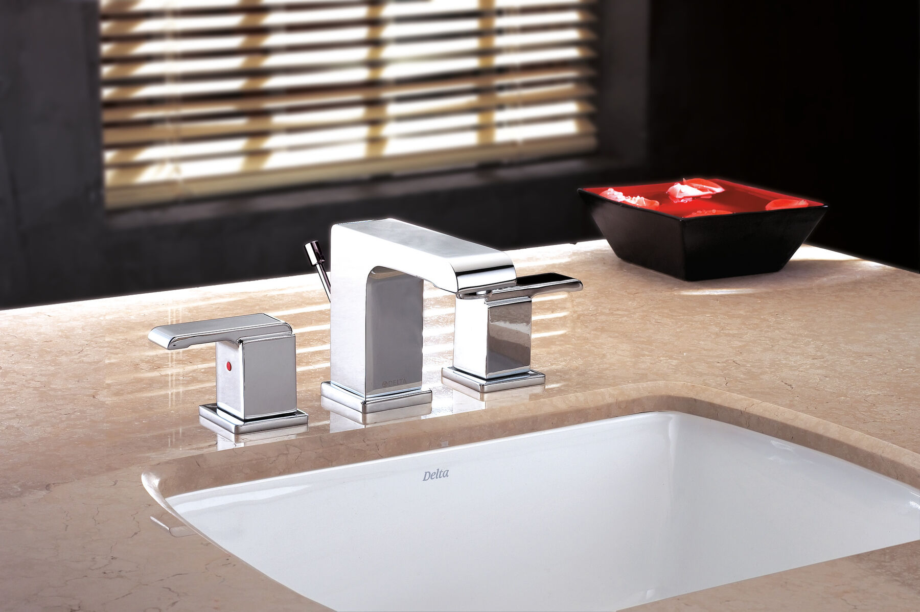 Two Handle Widespread Bathroom - Includes Pop-Up - Delex Valve, image 1