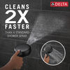 7-Setting Wall Mount Hand Shower with Cleaning Spray (Recertified)