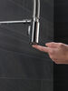 Llave para cocina extensible de una manija con tubo de salida con muelle