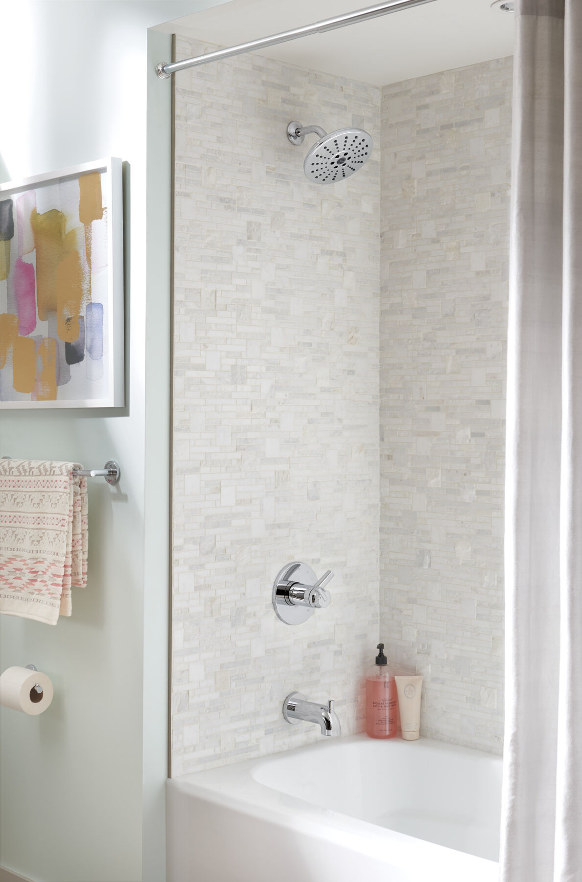 Terminaciones de ducha y bañera TempAssure® serie 17T con tecnología H<sub>2</sub>Okinetic®, imagen 4