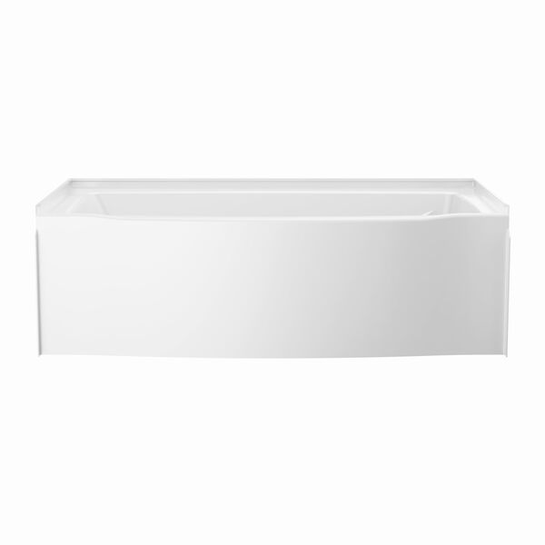 Classic 500 Curve Alcove Bathtub Right Drain 60x32"