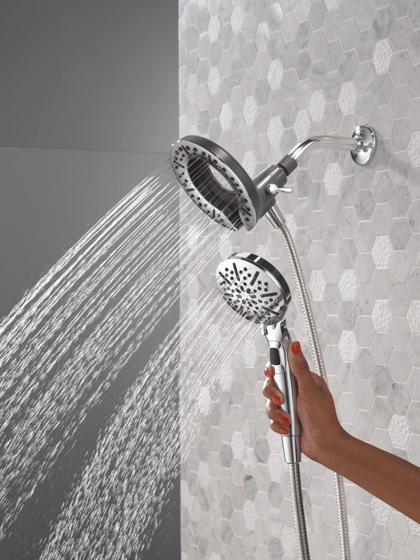 Ducha dos en uno de 5 ajustes In2ition®, imagen 8