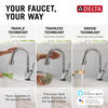 VoiceIQ® Kitchen Faucet with Touch<sub>2</sub>O® Technology with Touchless Technology