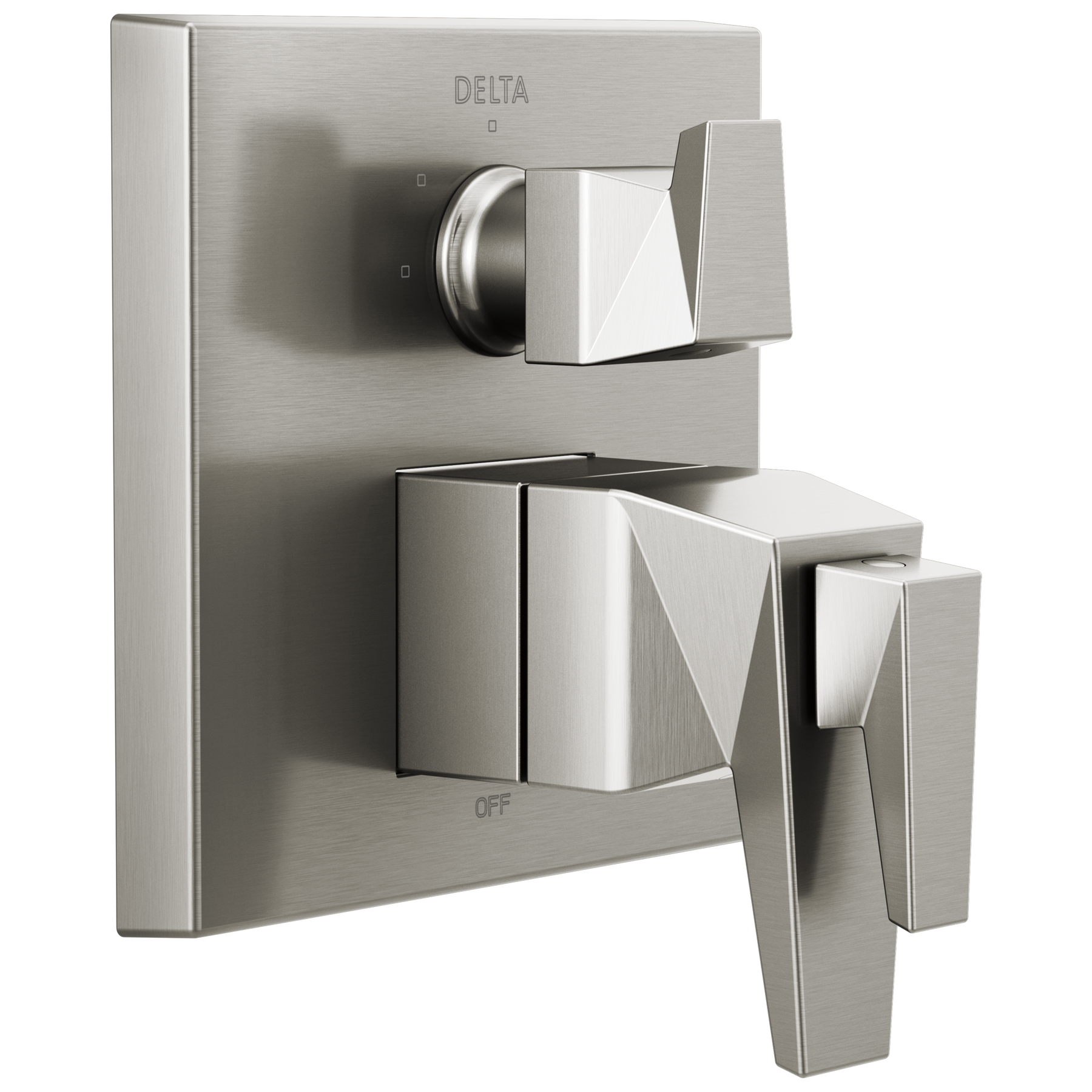 Accesorios para válvula Monitor serie 17T con dos manijas y desviador de 3 funciones