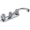 Llave de dos manijas para cocina