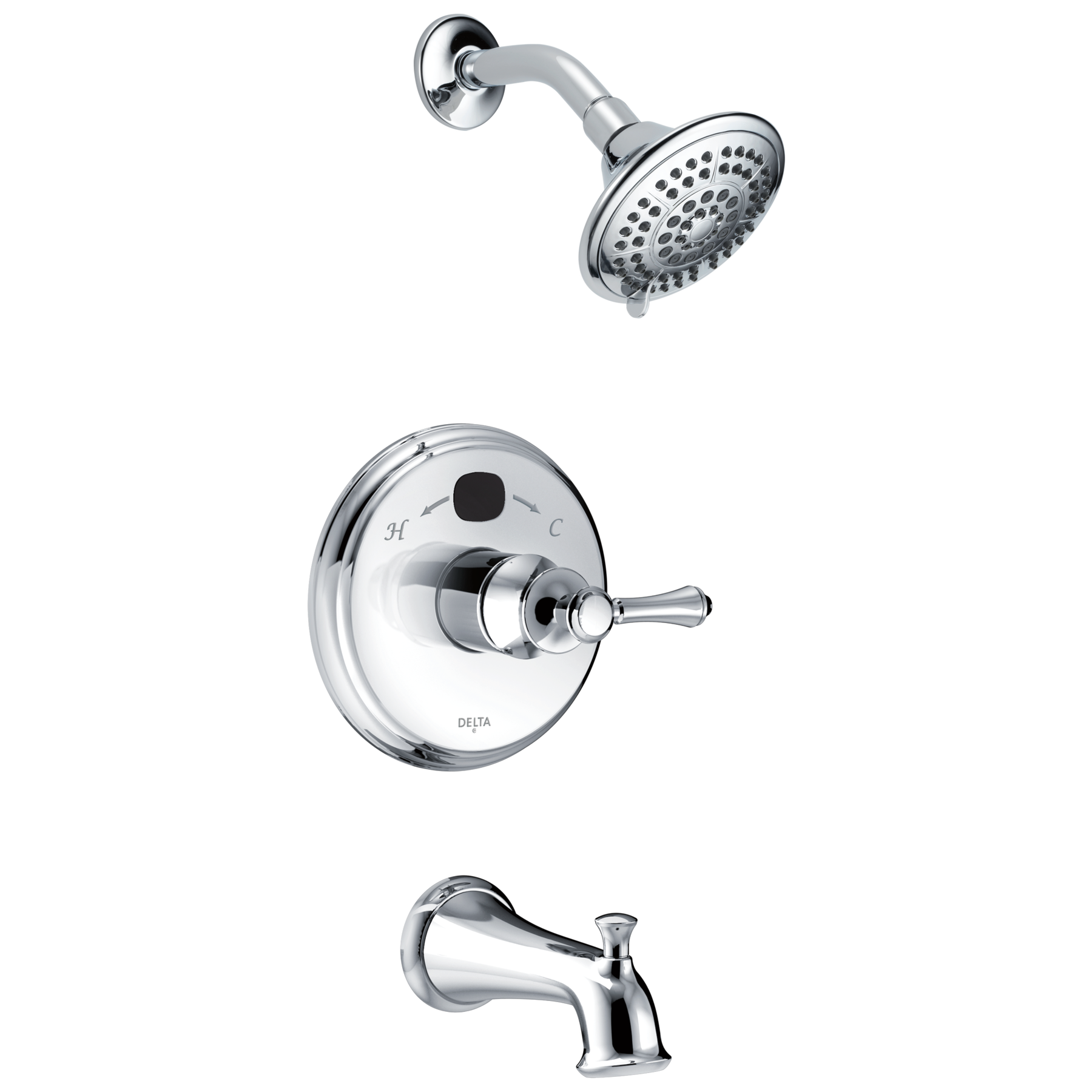 Ducha y bañera MultiChoice serie 14 con Temp2O®