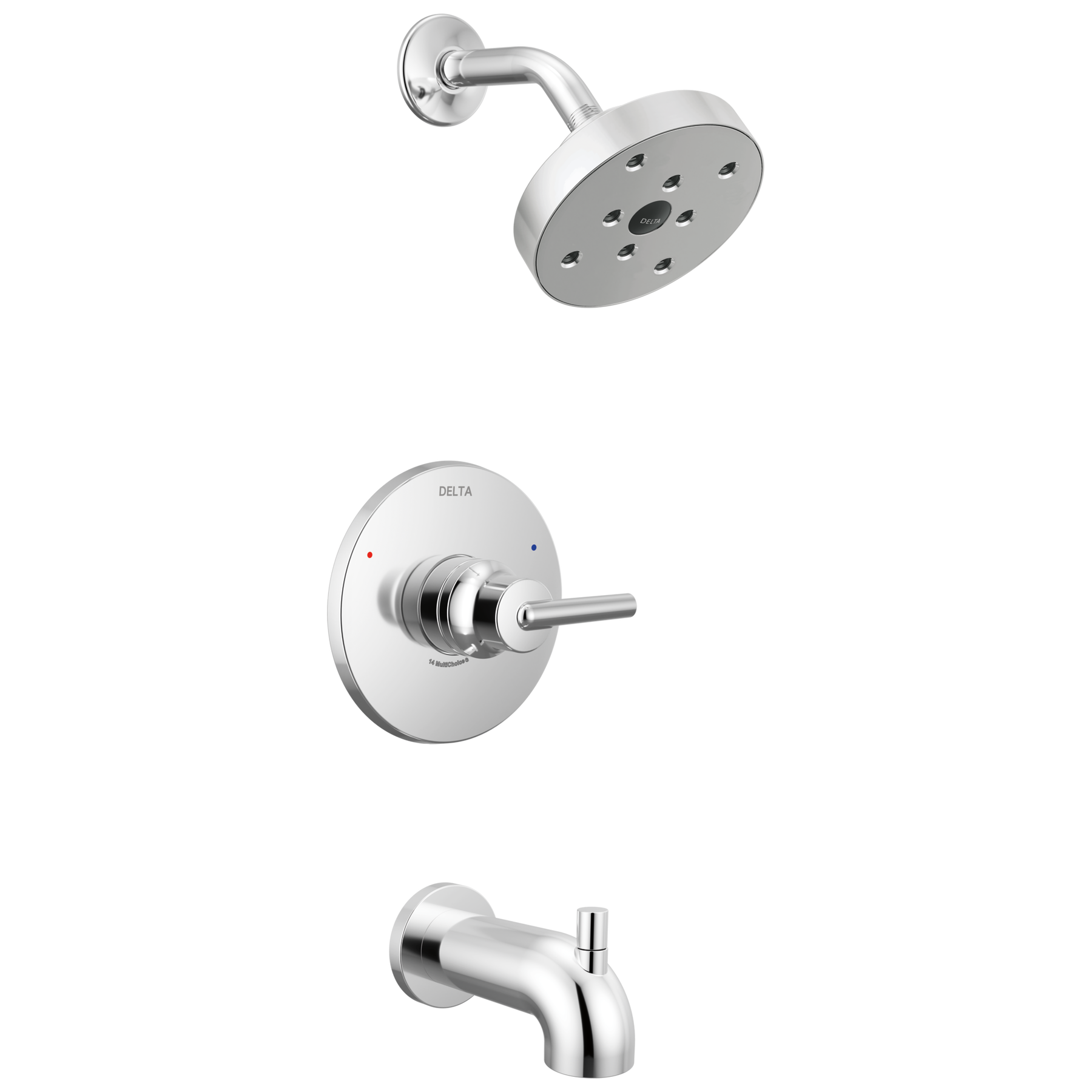 Terminaciones de ducha y bañera Monitor® serie 14 con H<sub>2</sub>Okinetic®