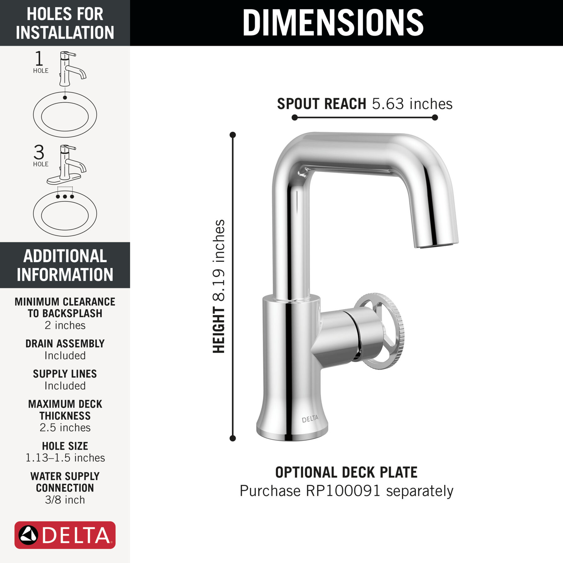Llave para baño monomando, imagen 1