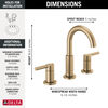 Widespread Lavatory Faucet with Shower Trim Bundle - 14 Series