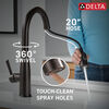 VoiceIQ® Single Handle Pull-Down Faucet with Touch<sub>2</sub>O® Technology