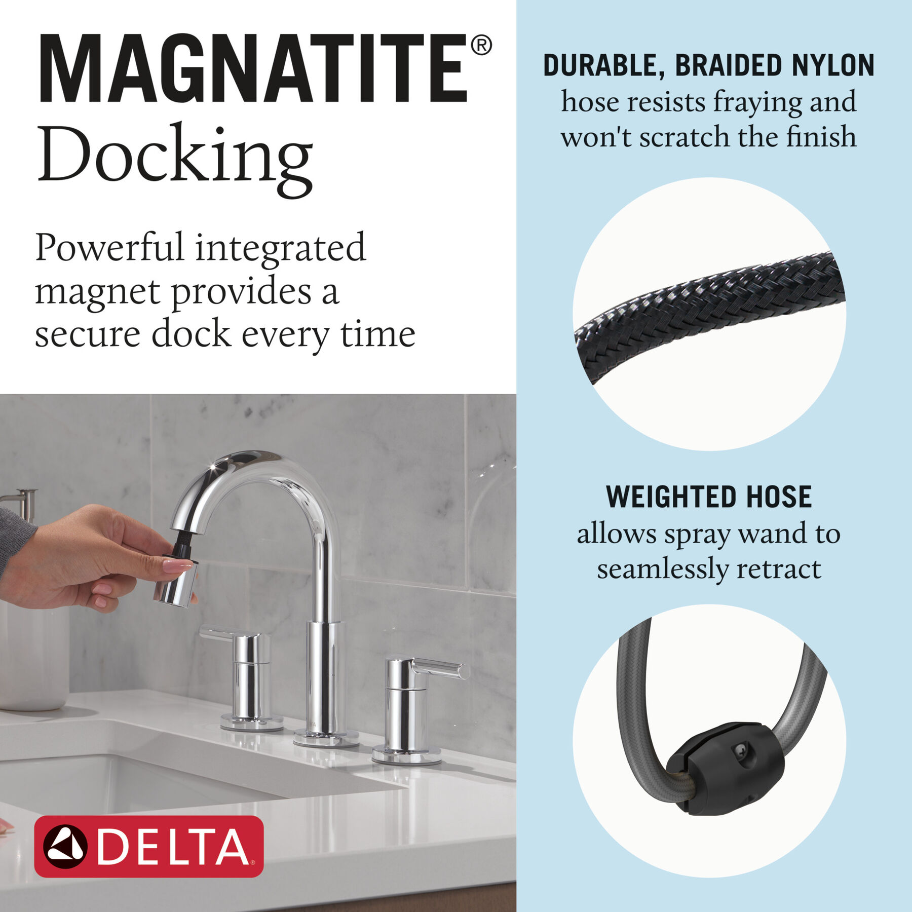 Llave para baño extensible independiente de dos manijas, imagen 7