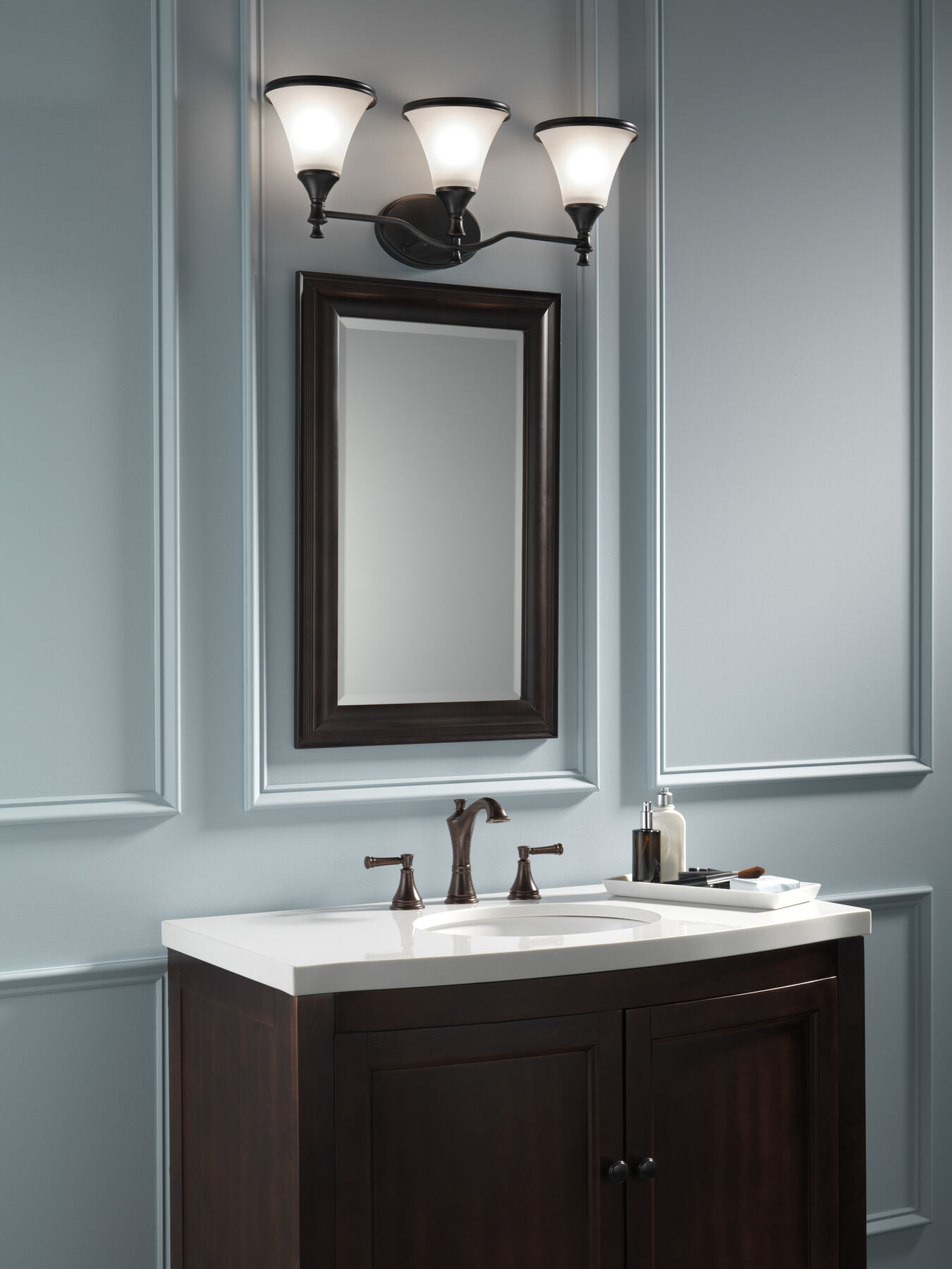 Llave para baño de extensión con dos manijas, imagen 5