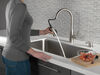 Llave para cocina monomando extensible con dispensador de jabón y tecnología ShieldSpray® (producto recertificado)