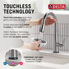 Touch<sub>2</sub>O® Technology Kitchen Faucet with Touchless Technology