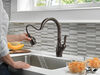 VoiceIQ® Single Handle Pull-Down Faucet with Touch<sub>2</sub>O® Technology
