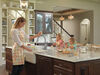 Llave para cocina monomando extensible con tecnologías Touch<sub>2</sub>O® y ShieldSpray®