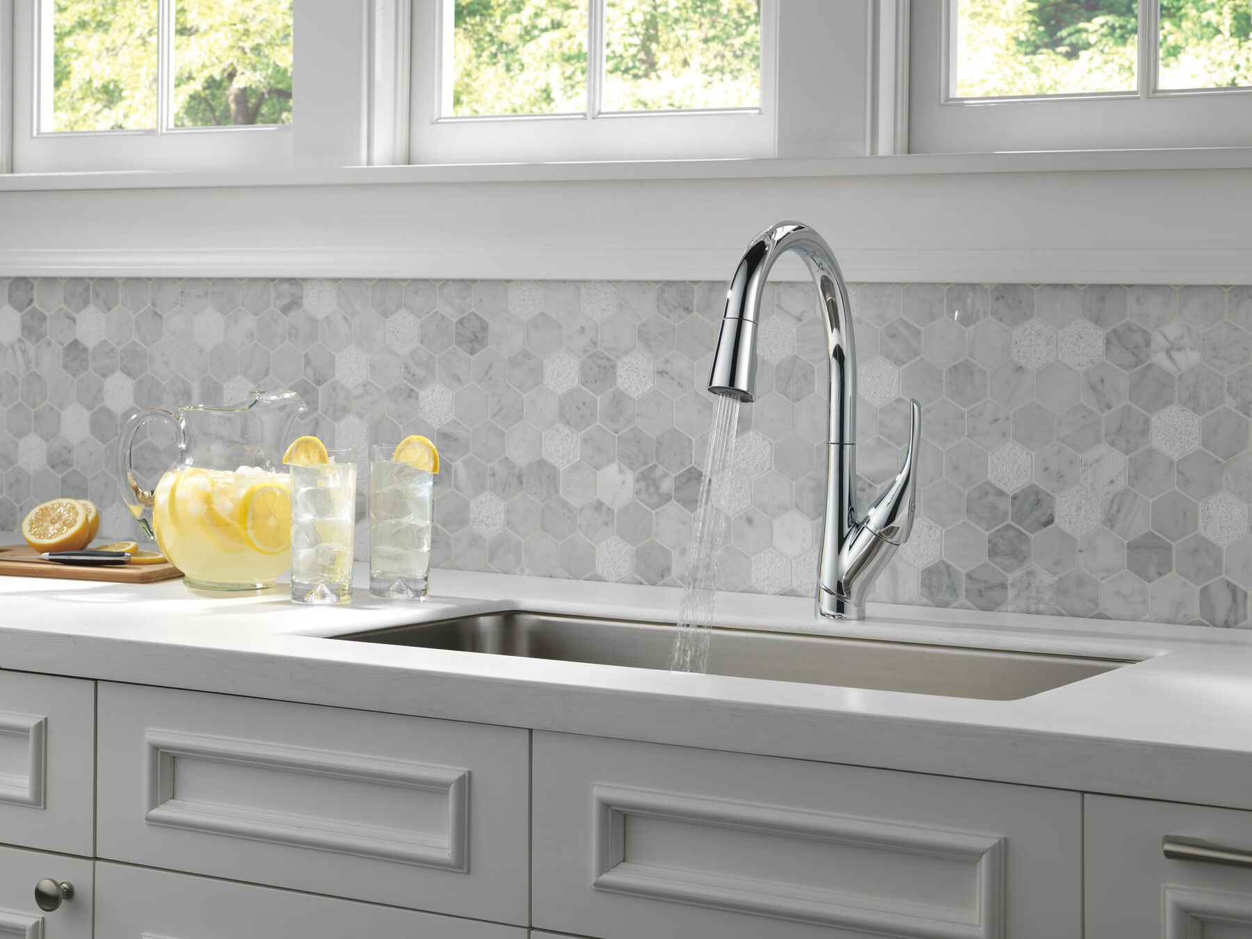 Llave para cocina monomando extensible con tecnología ShieldSpray®, imagen 10