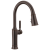 Llave de una manija con tubo de salida deslizable para cocina