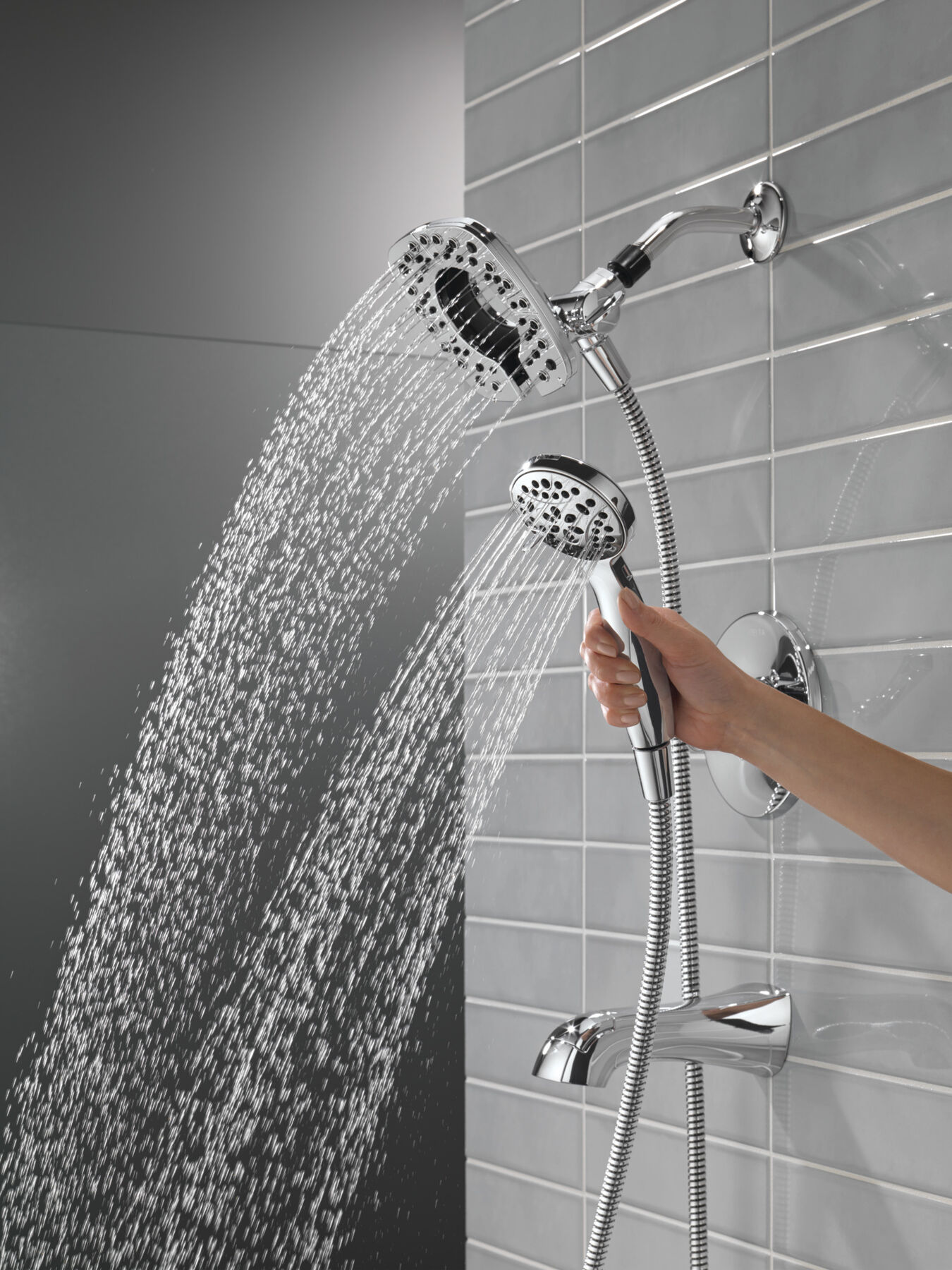 Centerset Lavatory Faucet with 14 Series Tub Shower Trim Bundle, image 7