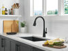 Single Handle Pull-Down Touch<sub>2</sub>O® Technology Kitchen Faucet with Touchless Technology