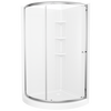 Shower Base with Wall and Enclosure Bundle
