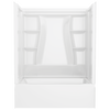 60x32 Alcove Bathtub Bundle - Right