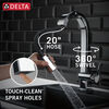 Single Handle Pull-Down Bar/Prep Faucet With Touch<sub>2</sub>O® Technology