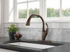 Llave para cocina monomando extensible con tecnología ShieldSpray®