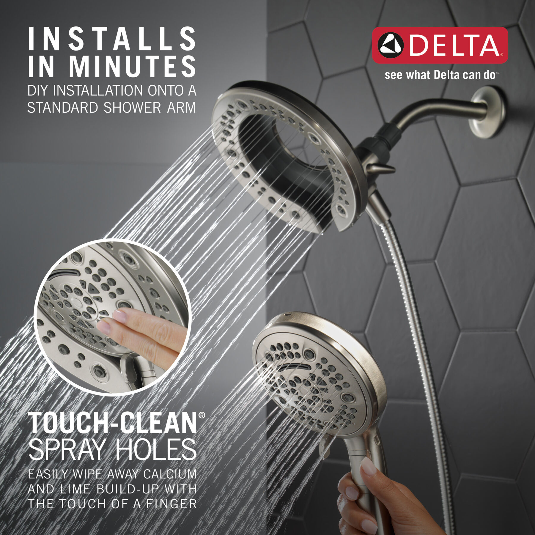 Ducha dos en uno de 7 ajustes In2ition®, imagen 3