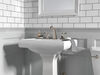 Llave de dos manijas para baño para lavabo de 8"