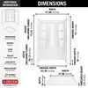 48x34 Alcove Shower Bundle - Center