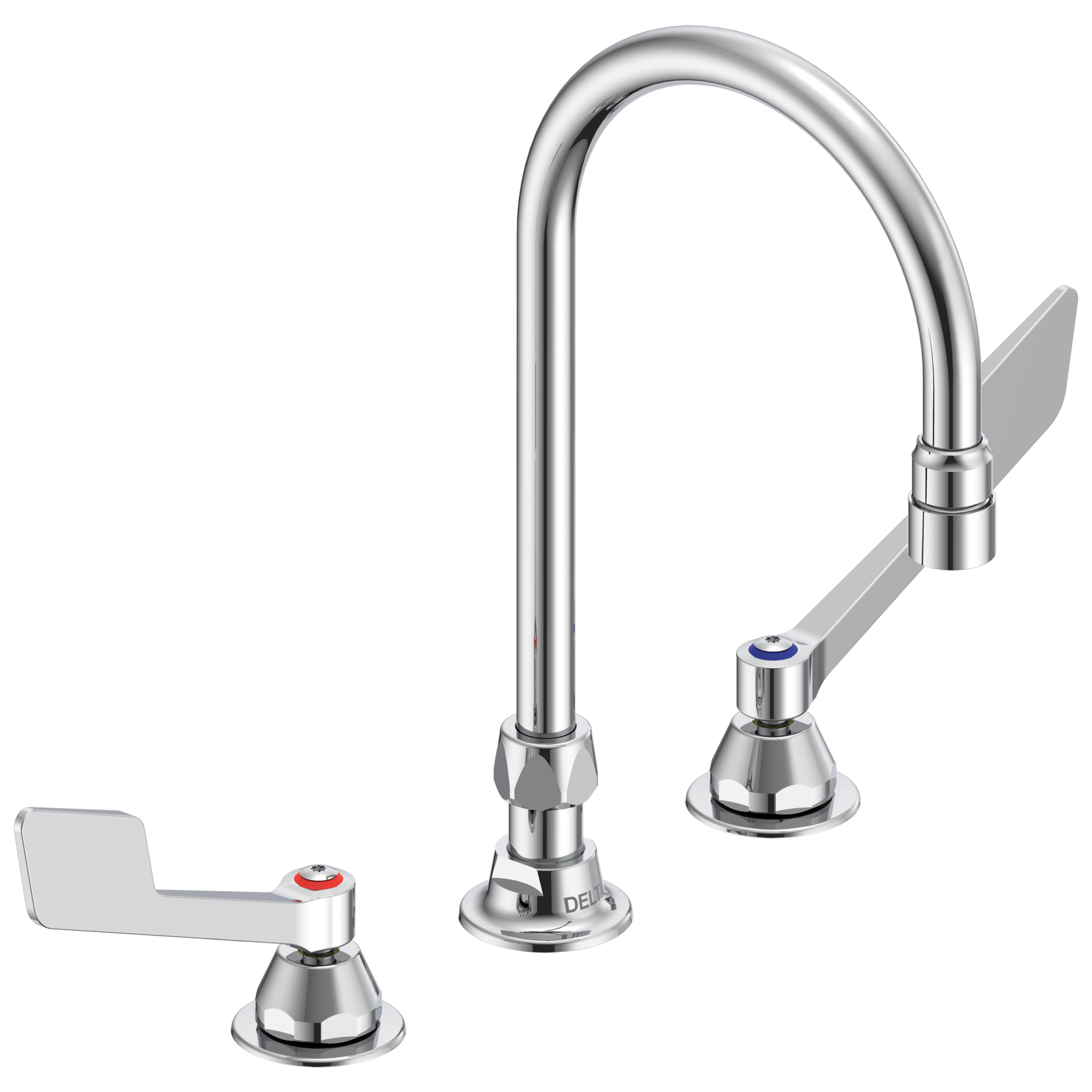Llave para lavabo de dos manijas