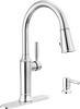 Pull-Down Kitchen Single Handle with Soap Dispenser Bundle
