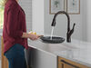 Touch<sub>2</sub>O® Technology Kitchen Faucet with Touchless Technology
