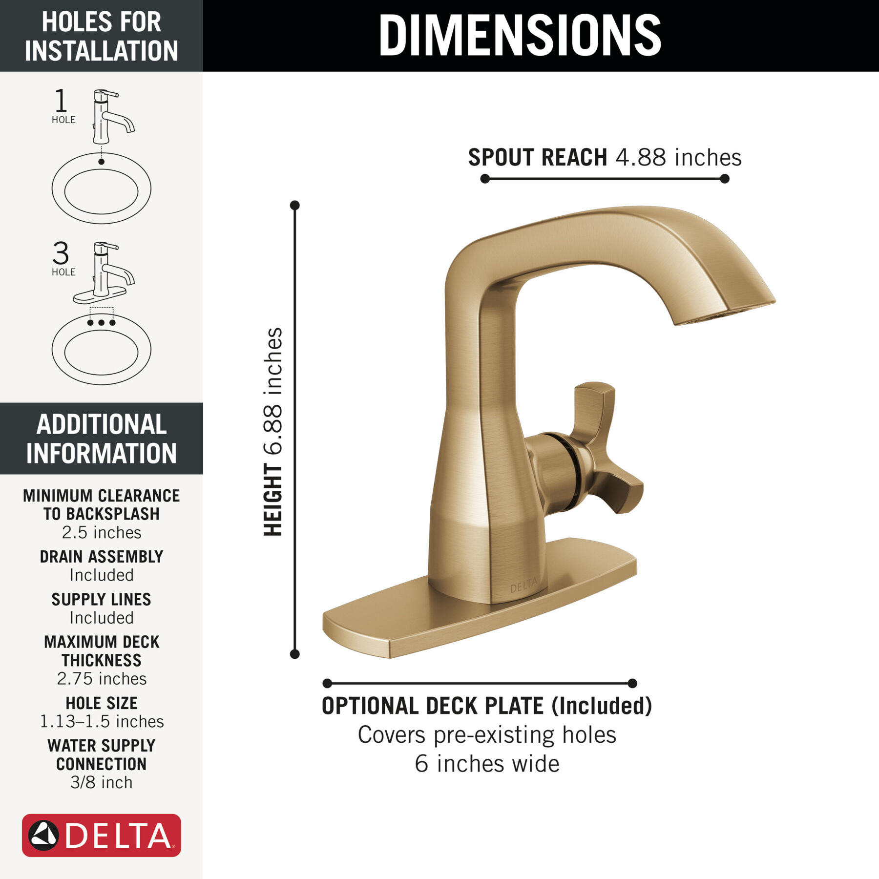 Llave para baño monomando, imagen 1