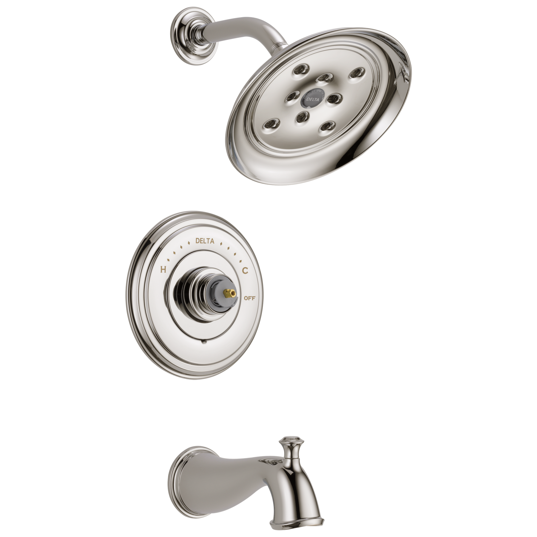 H2O Tub/Shower Trim 1H w/o Handle 14S (Recertified)