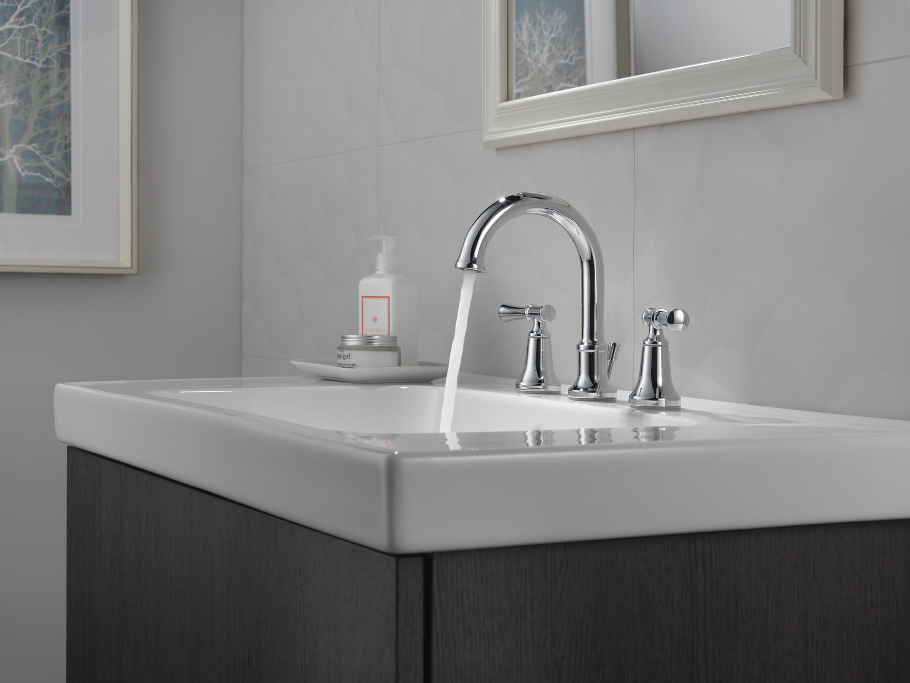 Llave para baño de extensión con dos manijas, imagen 3