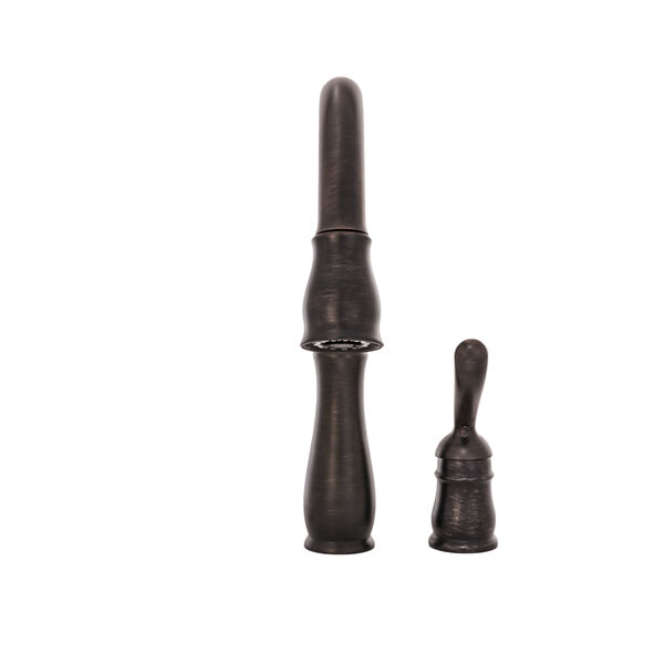Llave de una manija con tubo de salida deslizable para cocina