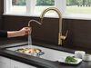 Llave para cocina monomando extensible con tecnología Touch<sub>2</sub>O®