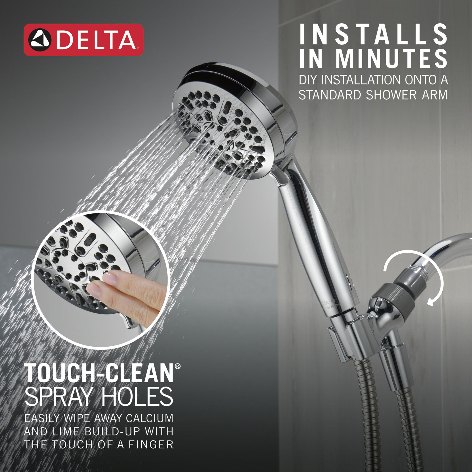 Ducha manual de 5 funciones, imagen 4