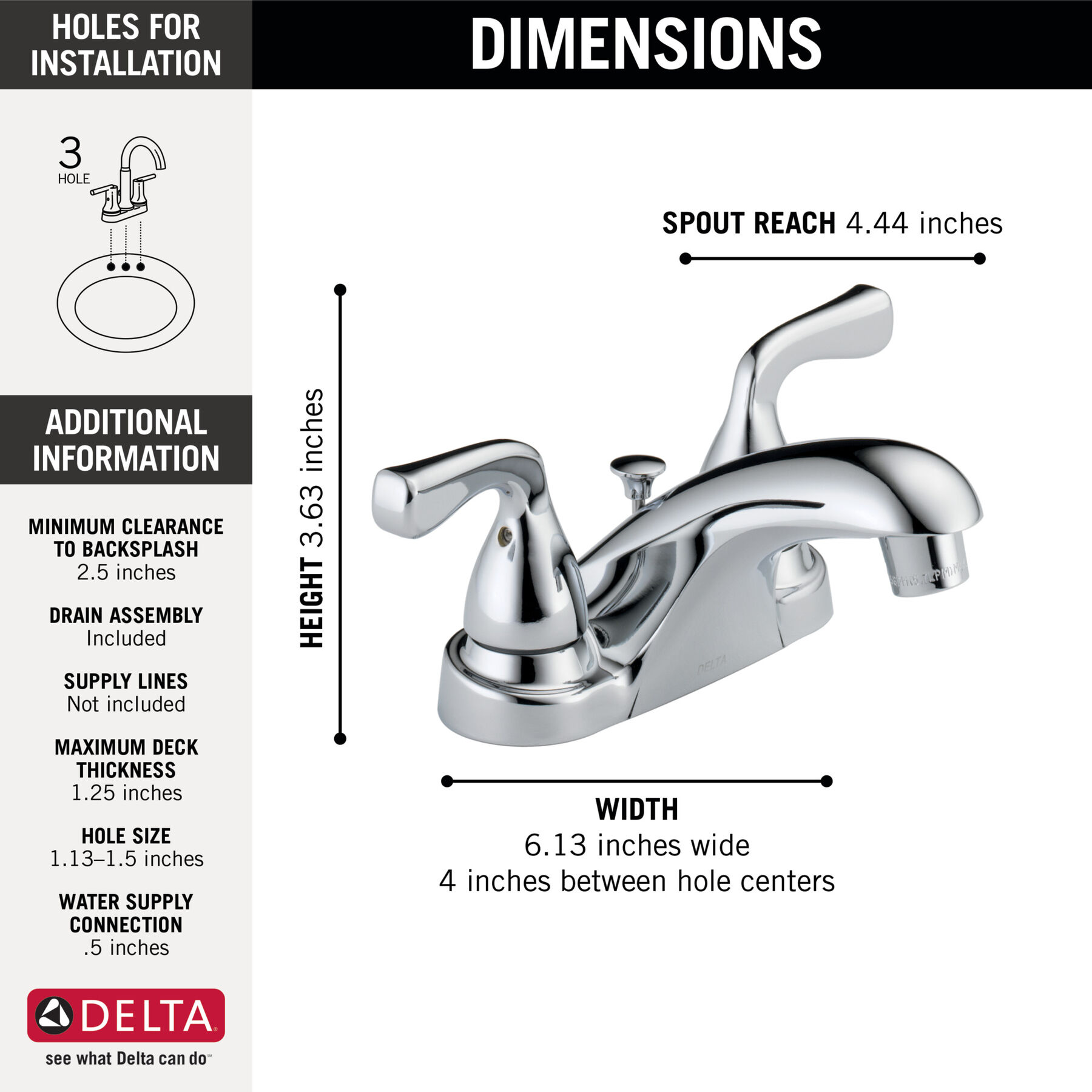 Llave para baño de combinación 1L, imagen 2
