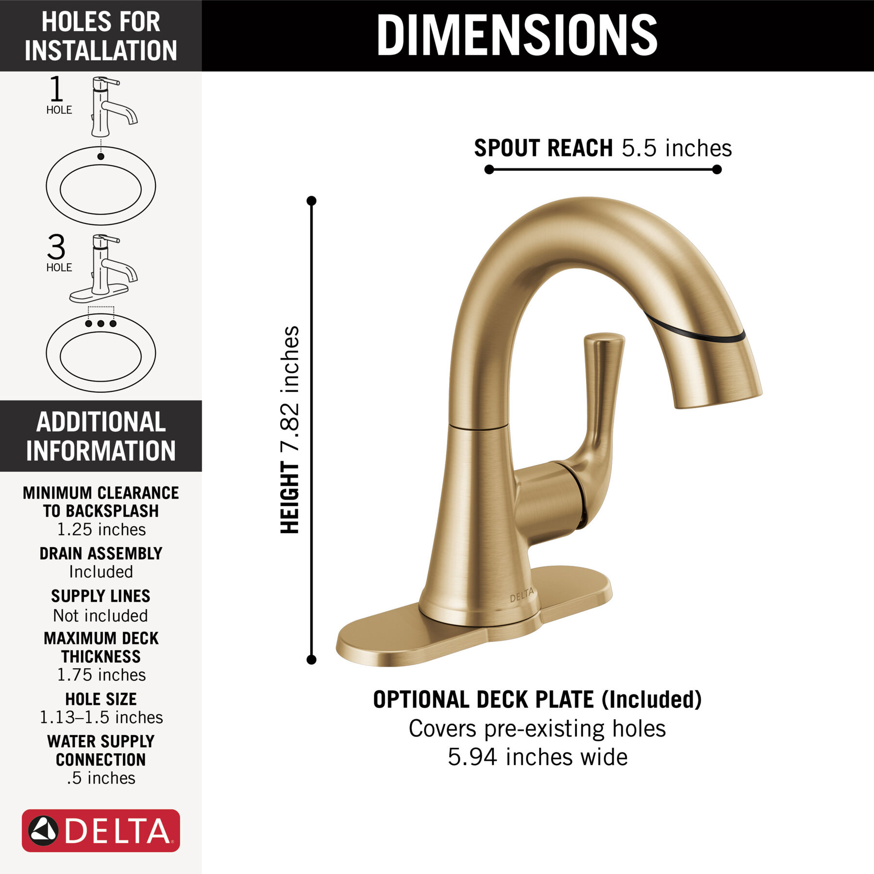Llave para baño monomando extensible, imagen 1