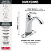 Touch2O® Bathroom Faucet with Touchless Technology